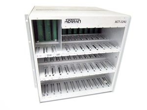 ADTRAN 1150036L1 ACT 1241 MULTIPLEXER 19'' RACK MOUNTABLE T1 CHASSIS