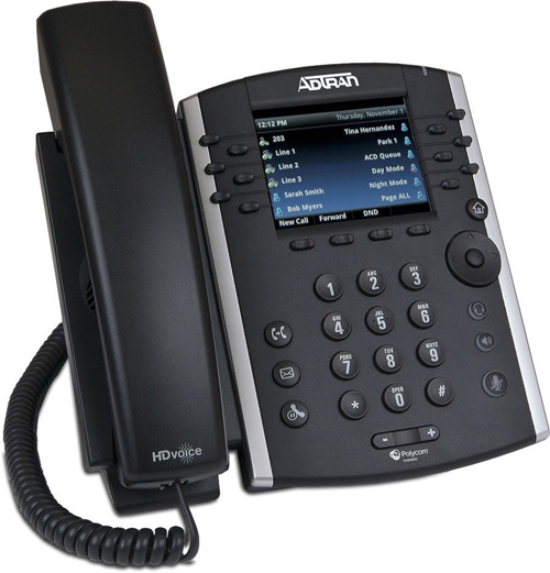 ADTRAN 1200854G1 VVX 410 IP PHONE COLOR