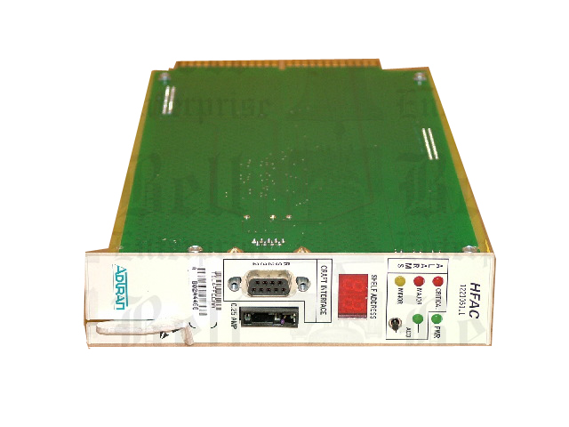 ADTRAN 1221051L1 HFAC HDSL FUSE ALARM CONTROLLER UNIT MODULE