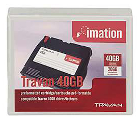 IMATION 15872 TR7 20/40GB TRAVAN DATA CARTRIDGE 1PK