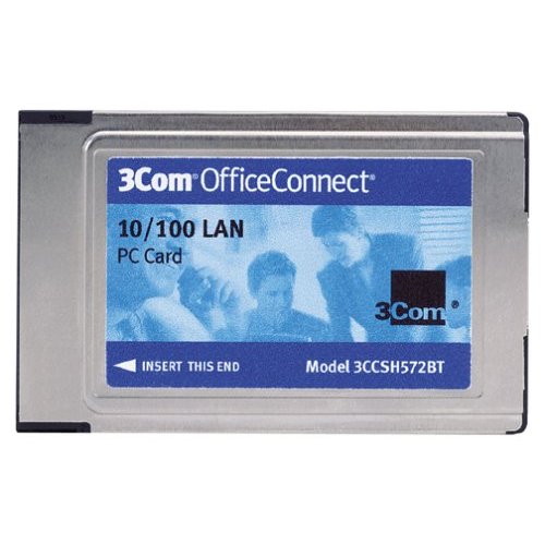 3COM 3CCSH572BT OFFICECONNECT 10/100 LAN PC CARD