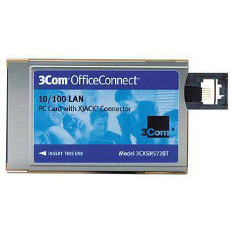 3COM 3CXSH572BT 10/100 LAN PC CARD NETWORK ADAPTER
