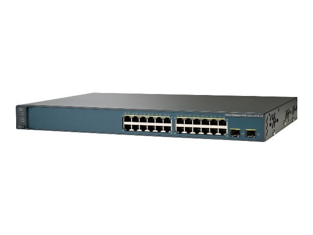 CISCO WS-C3750V2-24PS-E SWITCH