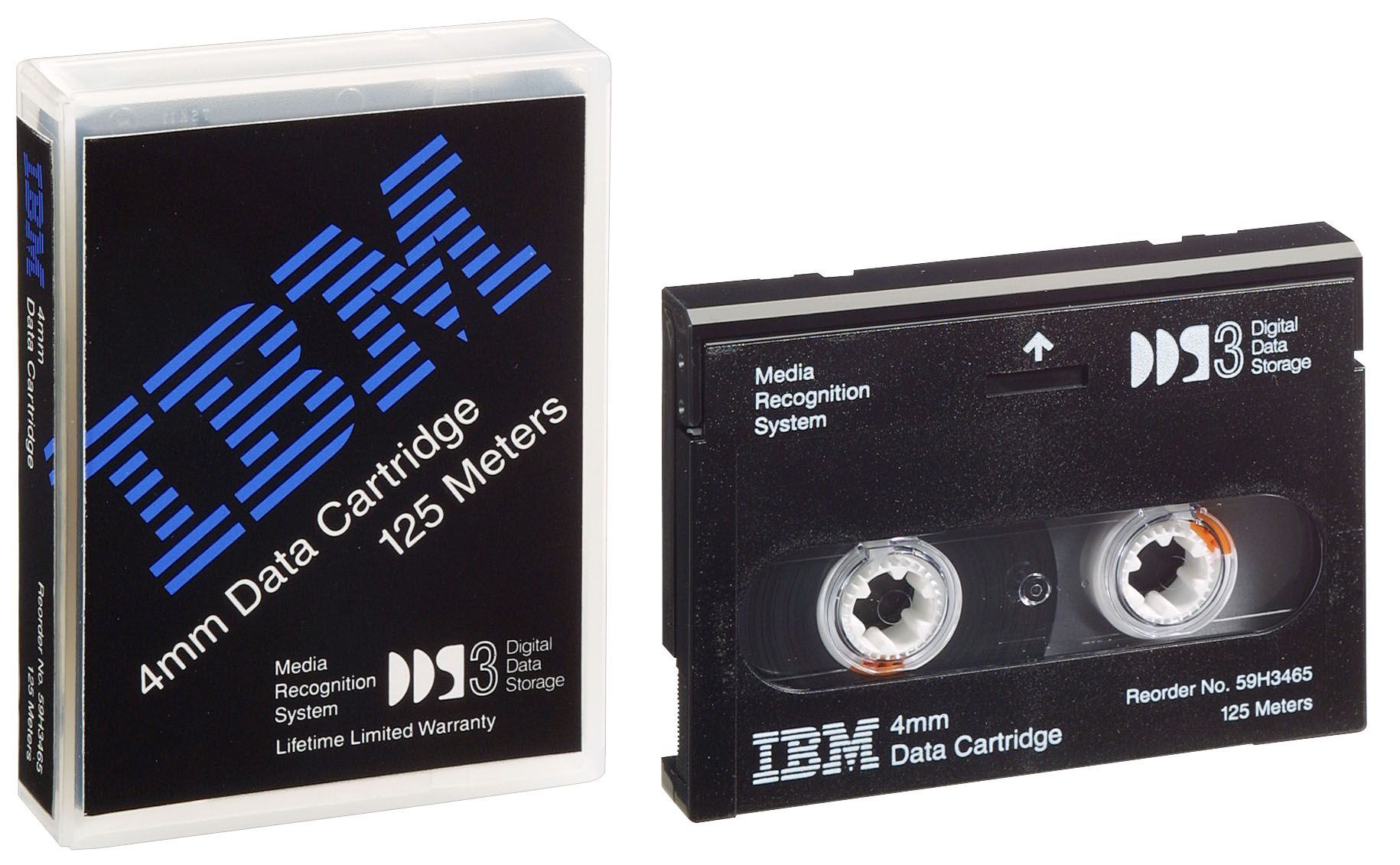 IBM 59H3465 DDS3 12/24GB 4MM 125M DATA CARTRIDGE 1PK