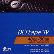 DELL 9W080 DLT-4 40/80GB DATA CARTRIDGE 1PK