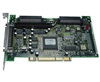 ADAPTEC AHA-3940AUW DUAL CHANNEL SCSI CONTROLLER CARD