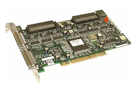 ADAPTEC AHA-3944AUWD DUAL CHANNEL SCSI CONTROLLER CARD