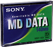 SONY MMD-140A 140MB REWRITABLE MINI-DATA OPTICAL DISK 1PK ( MMD140A )
