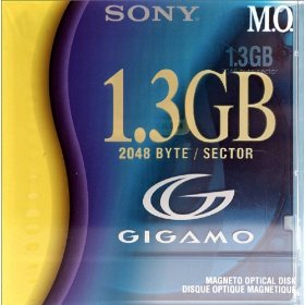 SONY EDMG13C/EJ 1.3GB 2048B/S 3.5" REWRITABLE MAGNETO OPTICAL DISK 1PK ( EDMG13CEJ )