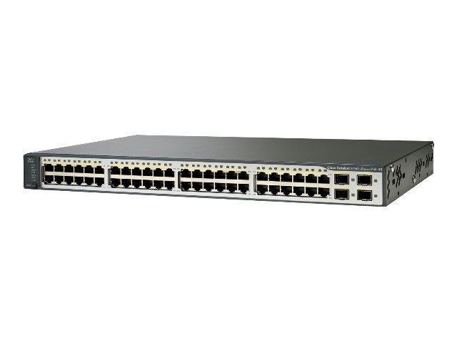 CISCO WS-C3750V2-48PS-E SWITCH