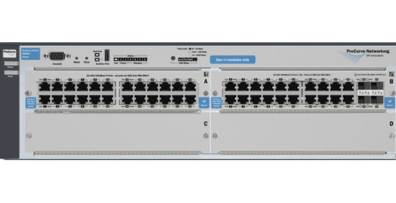 HP J9064A PROCURVE SWITCH 4204VL-48GS 44-PORTS 10/100/1000-T 4 SFP PORTS (J9064A)