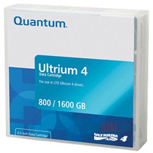 QUANTUM MR-L4MQN-01 LTO ULTRIUM-4 800GB/1.6TB 820M DATA CARTRIDGE 1PK ( MRL4MQN01 )