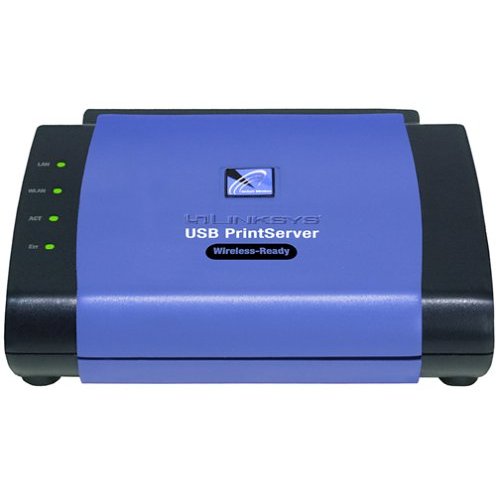 LINKSYS PPS1UW ETHERFAST WIRELESS-READY USB PRINTSERVER