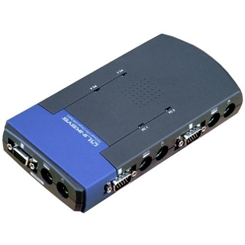 LINKSYS PS2KVM4 PROCONNECT 4-PORT COMPACT KVM SWITCH (PS/2)