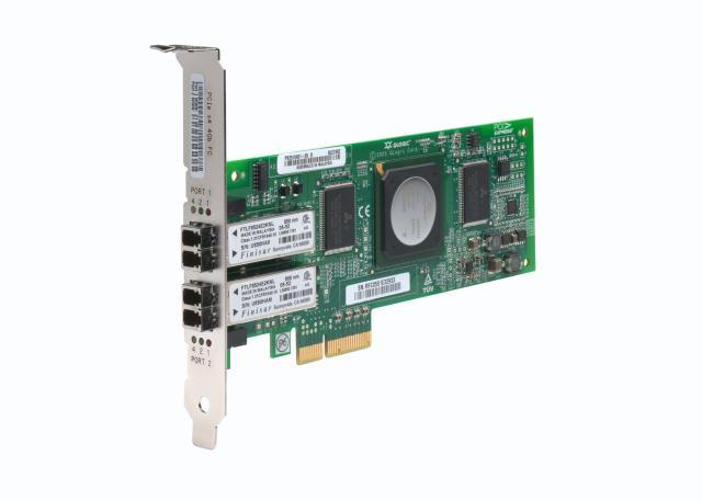 QLOGIC QLE2462-CK 4GB DUAL PORT HBA FIBRE PCI-E (QLE2462CK)