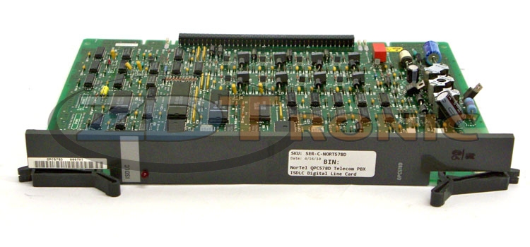 NORTEL QPC578D ISDLC DIGITAL LINE CARD CIRCUIT