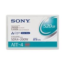 SONY SDX4-200W AIT-4 200/520GB 8MM WORM DATA CARTRIDGE 1PK (SDX4200W)