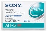 SONY SDX5-400W AIT-5 400/1040GB WORM DATA CARTRIDGE 1PK (SDX5400W)