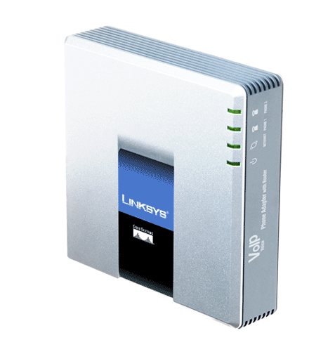 LINKSYS SPA2102 VOIP PHONE ADAPTER WITH ROUTER