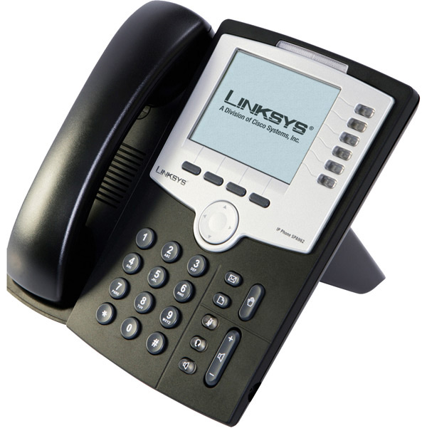 LINKSYS SPA962 6-LINE IP PHONE WITH 2-PORT SWITCH