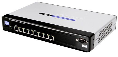 LINKSYS SRW208 8-PORT 10/100 SWITCH WITH WEBVIEW