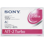 SONY TAIT2-80N AIT-2 TURBO 80/208GB DATA CARTRIDGE 1PK (TAIT280N)