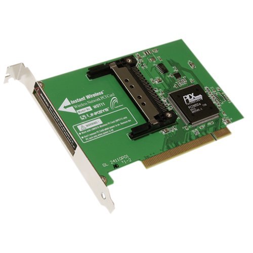 LINKSYS WDT11 INSTANT WIRELESS PC CARD PCI ADAPTER