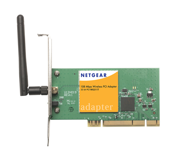 NETGEAR WG311T SUPER-G WIRELESS PCI NETWORK ADAPTER