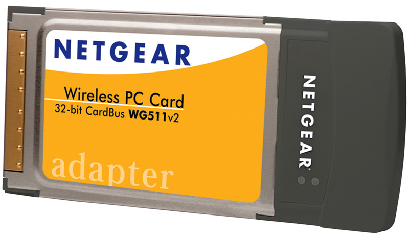 NETGEAR WG511V2 54 MBPS PCMCIA WIRELESS ADAPTER