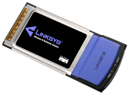 LINKSYS WPC300N WIRELESS N NOTEBOOK PC CARD NETWORK ADAPTER