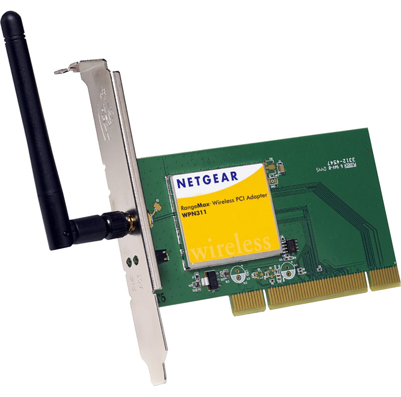 NETGEAR WPN311 RANGEMAX WIRELESS PCI NETWORK ADAPTER