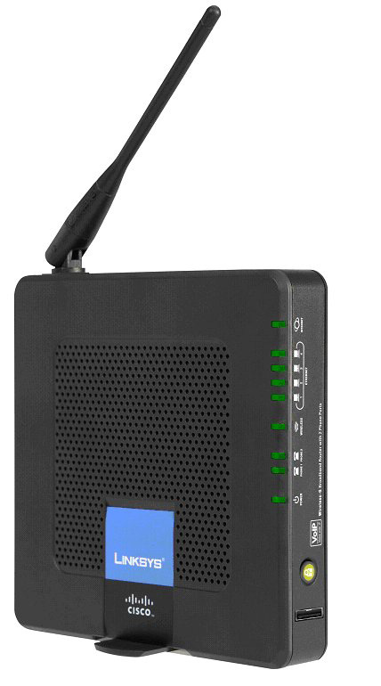 LINKSYS WRP400 WIRELESS G BROADBAND ROUTER WITH 2 PHONE PORTS