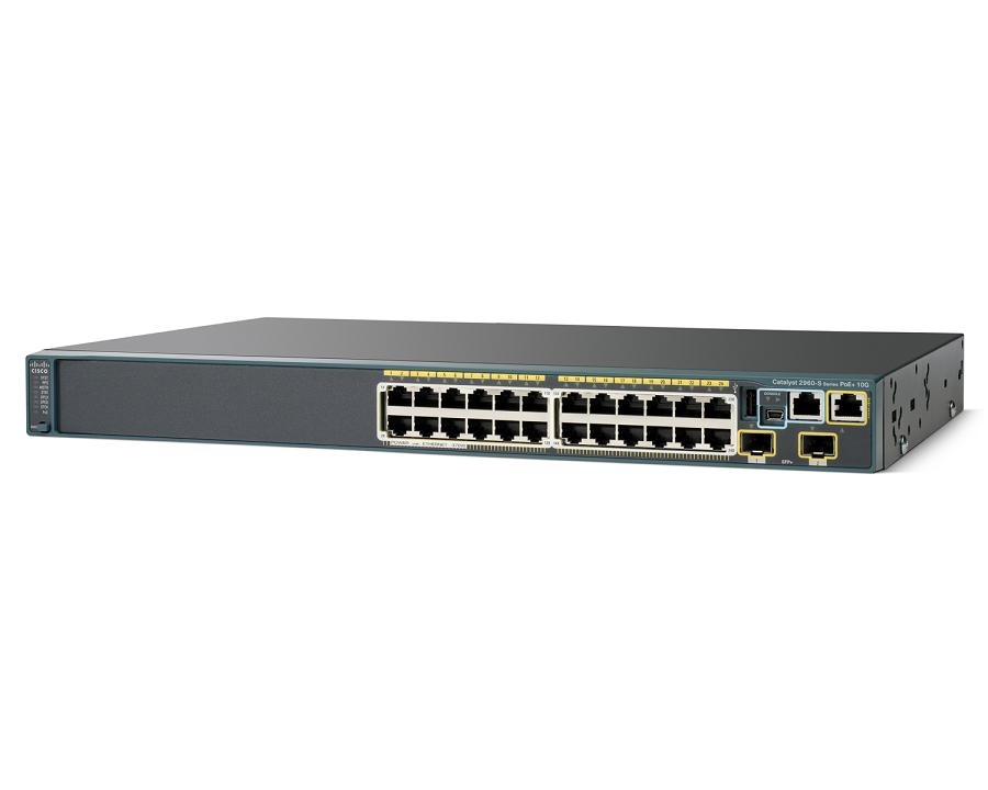 CISCO WS-C2960S-24PD-L CATALYST 2960-S SERIES 10/100/1000MBPS + 10 GIGABIT SWITCH