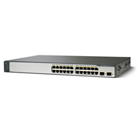 CISCO WS-C3750V2-24TS-E SWITCH