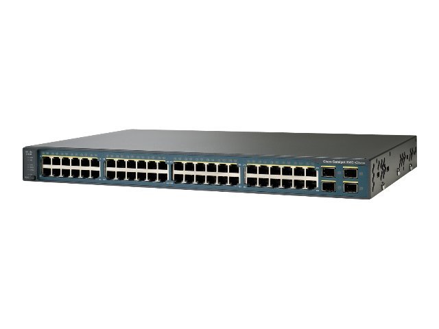 CISCO WS-C3750V2-48TS-E SWITCH