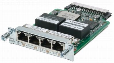 CISCO HWIC-4T1/E1= WAN INTERFACE CARD