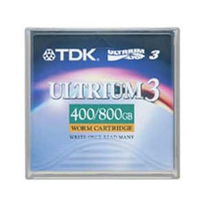 TDK D2406W-LTO3 LTO ULTRIUM-3 WORM 400/800GB 680M DATA CARTRIDGE 1PK ( D2406WLTO3 )