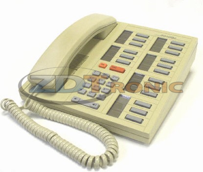 NORTEL M2018 MERIDIAN 18 LINE DIGITAL PHONE WHITE