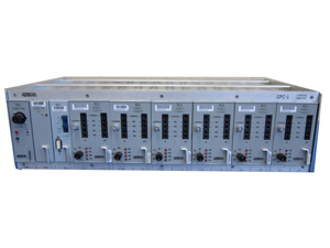ADTRAN 1150001A2 GPC 12 SLOT SHELF WITH PAU 325A PU OIU 2 D4 MJU