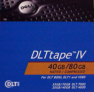 DELL 9W080 DLT-4 40/80GB DATA CARTRIDGE 1PK