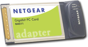 NETGEAR GA511 10/100/1000 GIGABIT NOTEBOOK NETWORK  CARD
