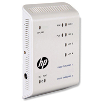HP  JD057A INTELLIJACK GIGABIT SW 4-PORT (JD057A)